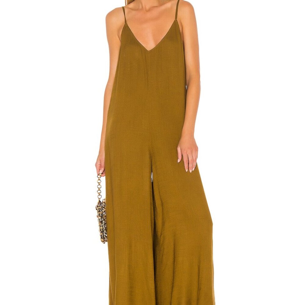 L Space Ryan Jumper Jumpsuit Moss Green